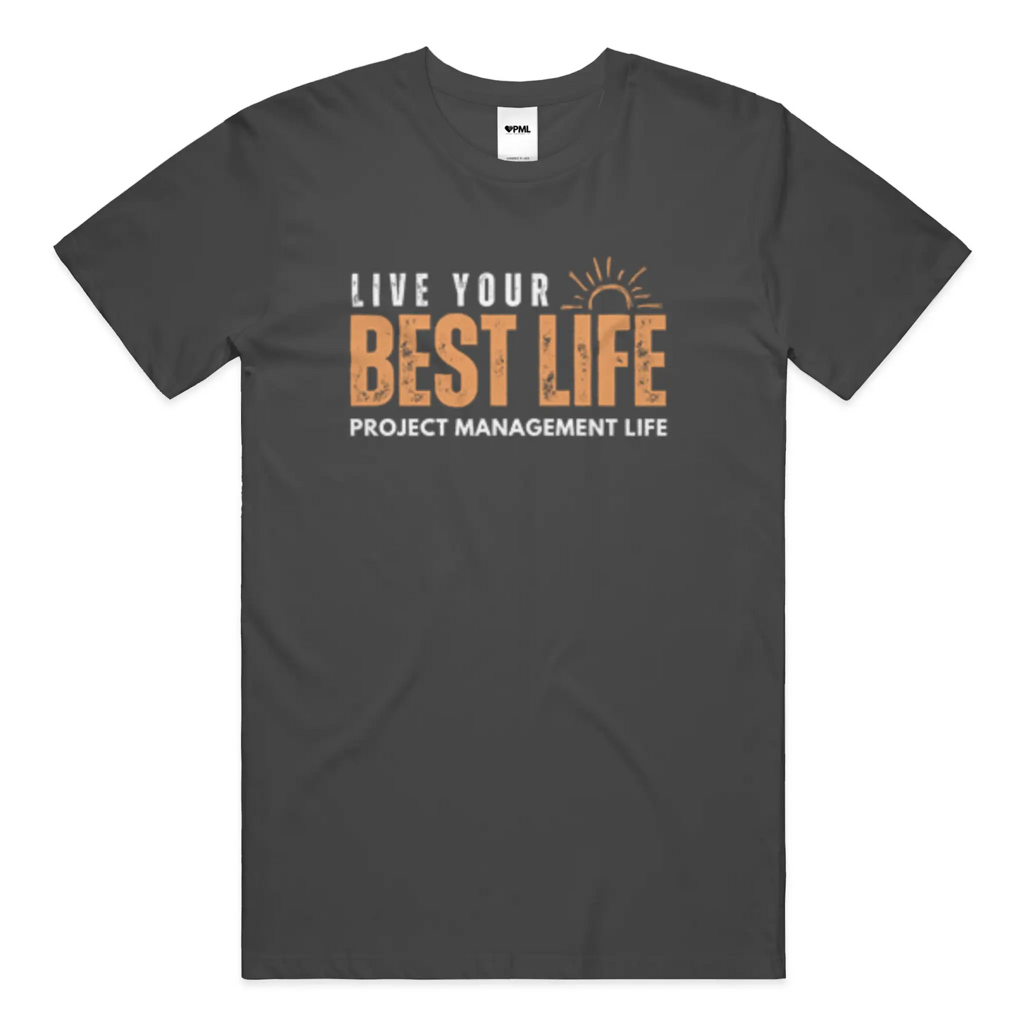 Men's "Live Your Best Life" Soft Style Tee - "Base