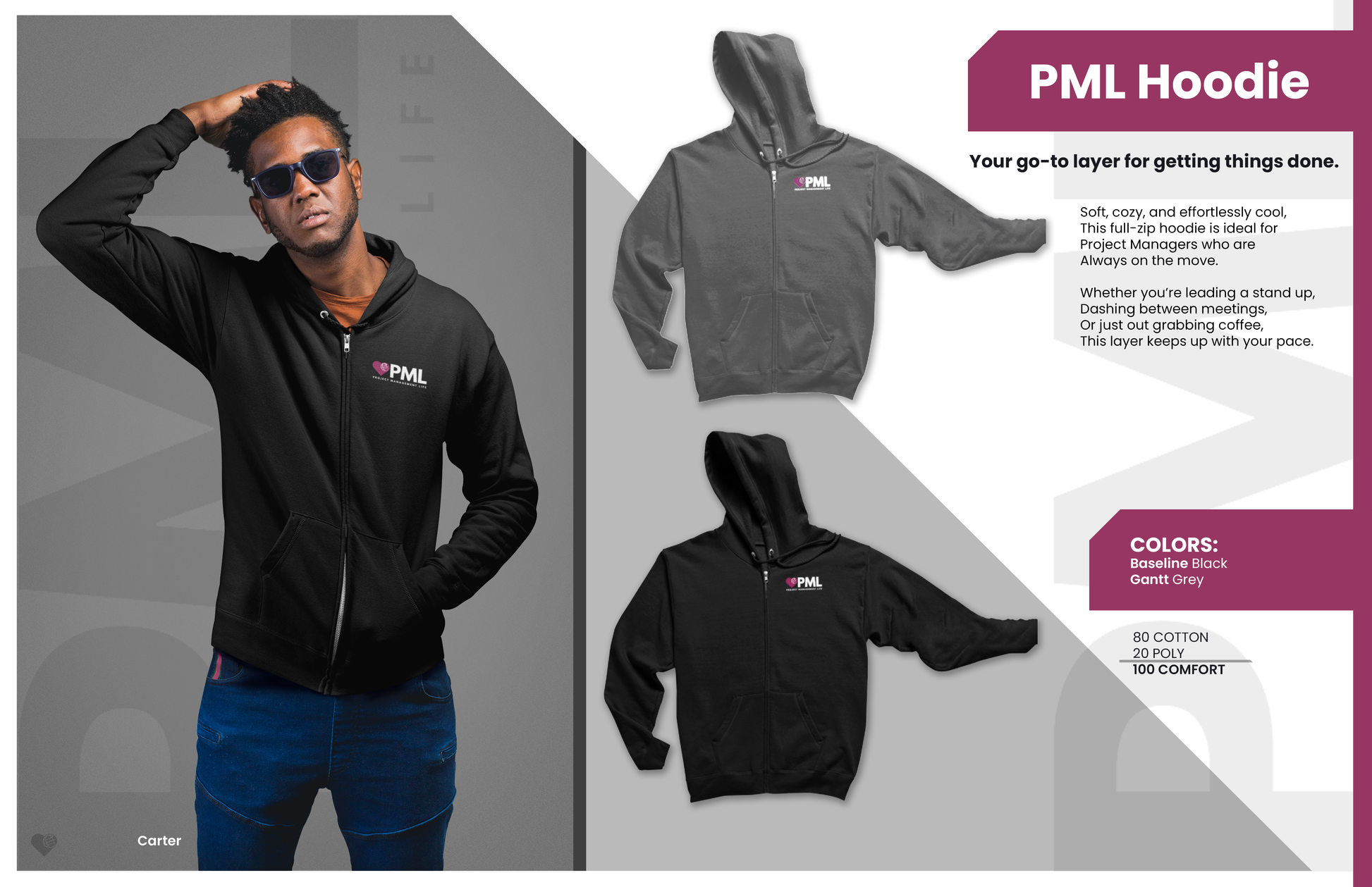 PML Full-Zip Hoodie