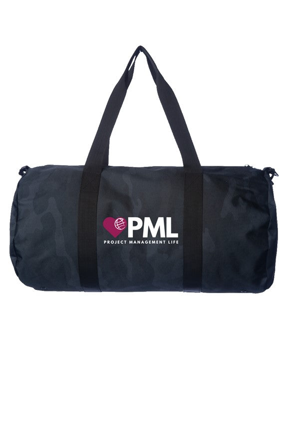 PML Black Camo Duffle Bag