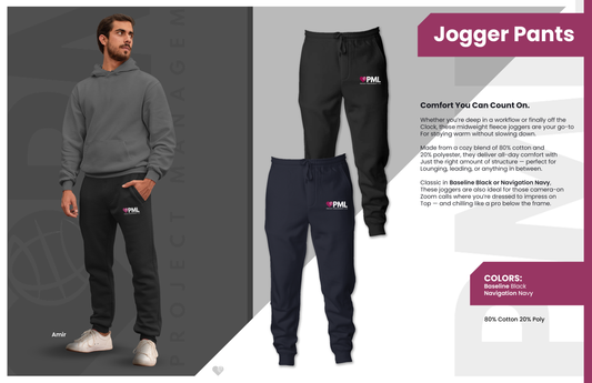 PML Men's Fleece Jogger Pants