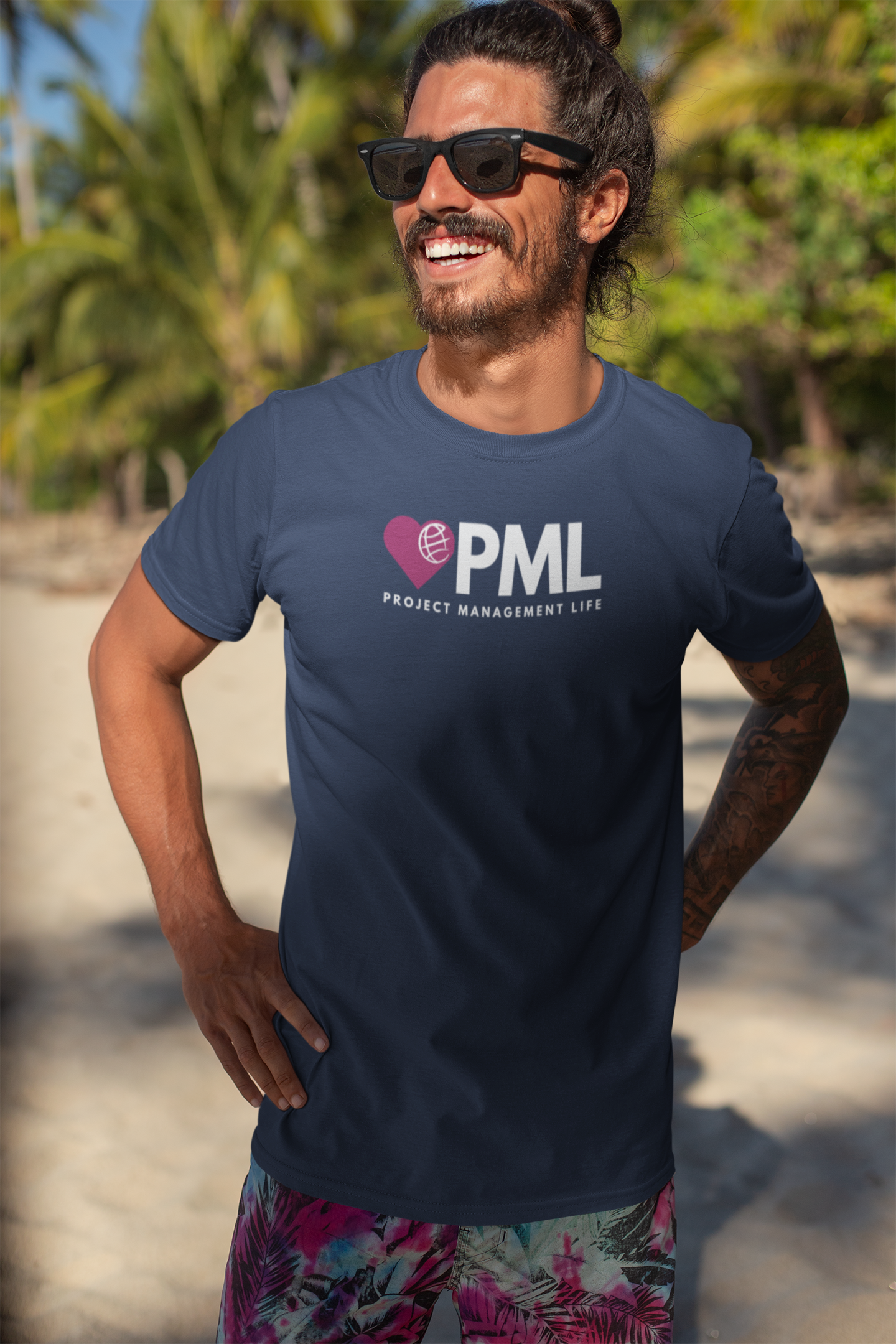 PML Men's Soft Style Cotton Tee - Navigation Navy