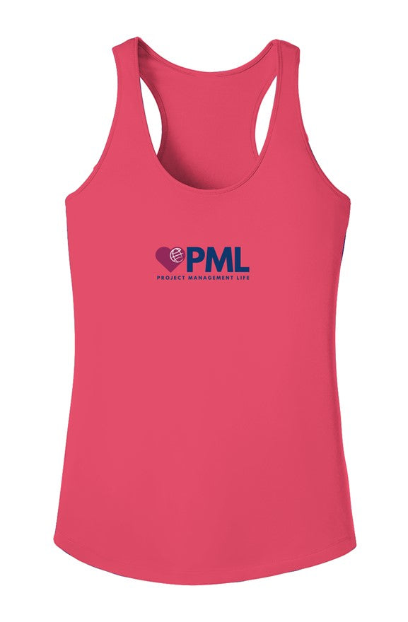 Women's PML Workout Tank Top - Collaboration Coral
