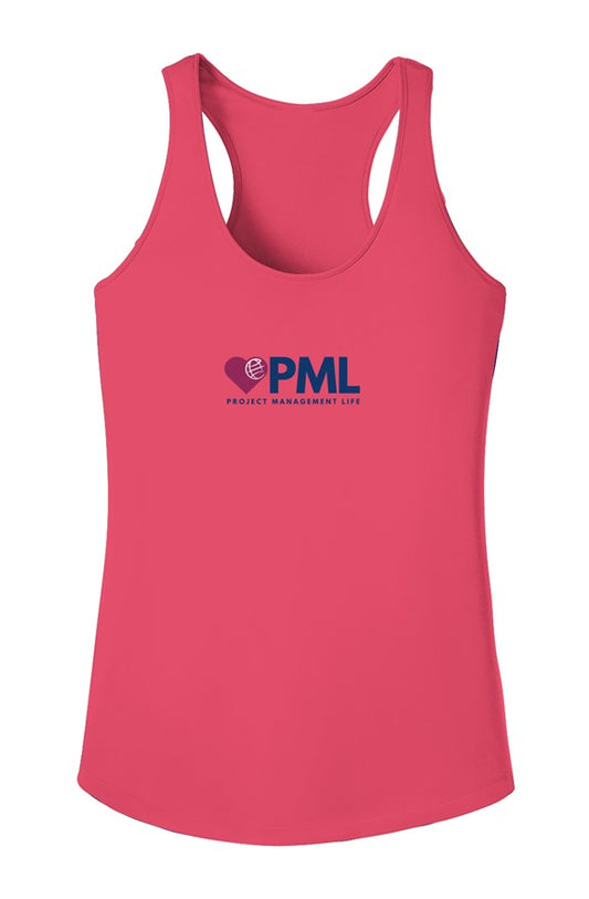 Women's PML Workout Tank Top - Collaboration Coral